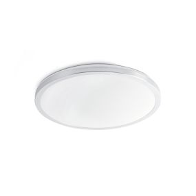 Faro Ami - plafonnier - Ø 28,5 x 4,2 cm - 15W LED inclus - aluminium
