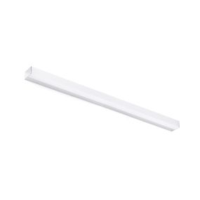 Faro Nilo - applique murale - 60 x 6 x 4 cm - 18W LED inclus - IP44 - chrome brillant