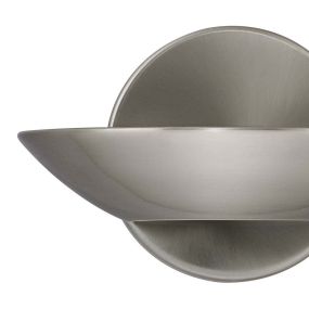 Searchlight Wall - applique murale - 17 x 11 cm - 8W LED inclus - argent satiné