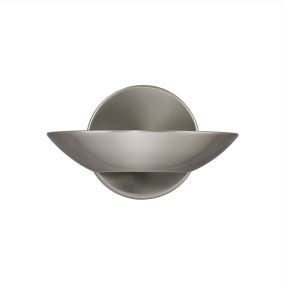 Searchlight Wall - applique murale - 17 x 11 cm - 8W LED inclus - argent satiné