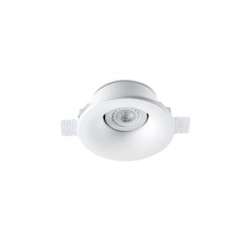 Faro Neu Trimless - spot à encastrer - Ø 155 mm, Ø 160 mm à encastrer - 8W LED inclus - blanc mat