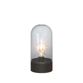 Konstsmide Christmas lights - lanterne à piles - 13 x 13 x 27 cm - IP44 - transparent