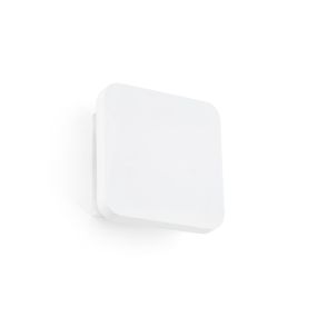 Faro Elsa - applique murale - 15 x 5 x 15 cm - 8W LED inclus - blanc mat