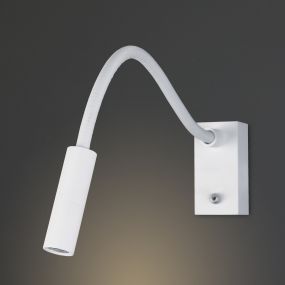 Maxlight Rider - applique murale - 7 x 46 x 10 cm - 3W LED inclus - blanc