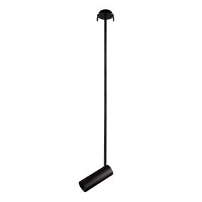 Nova Luce Brando - lampe suspendue - Ø 6 x 85 cm - noir