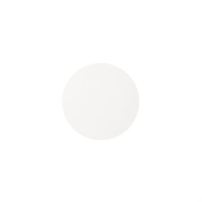 Faro Luna - applique murale - Ø 20 x 3,3 cm - 5W LED inclus - blanc mat