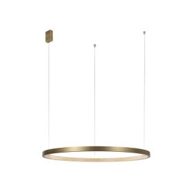 Nova Luce Vegas - lampe suspendue - Ø 108 x 180 cm - 35W LED inclus - laiton antique
