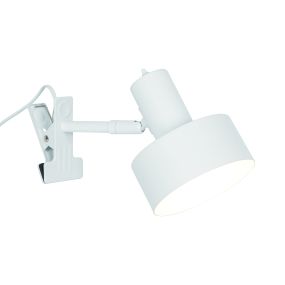 Nordlux Matis - lampe à pince - Ø 12,5 x 16 cm - blanc