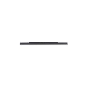 Nova Luce Buxton L - luminaire sur rail magnétique - 80,4 x 3,5 x 5,2 - 42W LED inclus - blanc chaud couleur de lumière - noir