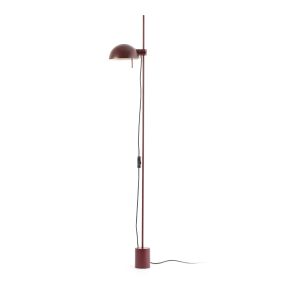 Faro Matilda - lampadaire - 19,6 x 10 x 132 cm - rouge grenat