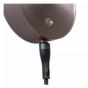 Lucide Asja - applique murale rechargeable - Ø 8,5 x 42,1 cm - 3W LED dimmable inclus - noir et gris