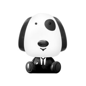 Zuma Line Animals Dog - lampe de table - 16 x 26,5 cm - 3W dimmable led inclus - noir et blanc