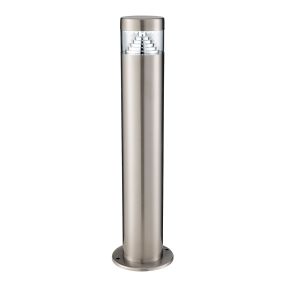 Searchlight Brooklyn - lampe de jardin - 45 cm -1,8W LED inclus - IP44 - argent satiné