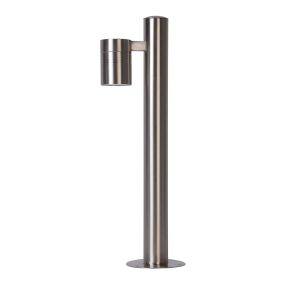 Lucide Arne 1 - lampe de jardin - 50 cm - 5W LED inclus - IP44 - chrome satiné