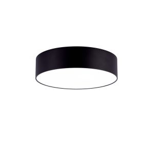 Faro Aris - plafonnier - Ø 21 x 5,3 cm - 20W LED inclus - noir