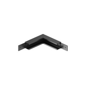 VK Lighting Eiva - système de rail magnétique - Profil d'angle en saillie vertical - 10 x 10 x 2,66 cm - dimmable DALI - noir