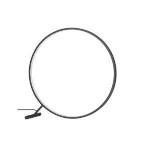 Nova Luce Hola - lampadaire - Ø 80 x 80 cm - 46W LED inclus - noir sablé