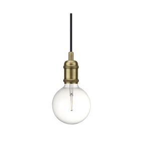 Nordlux Avra - lampe suspendue - Ø 5,1 x 210,2 cm - laiton