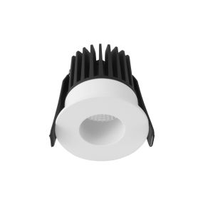 Nova Luce Petit - spot à encastrer - Ø 62 mm, Ø 55 mm à encastrer - 9W LED inclus - IP42 - blanc sable