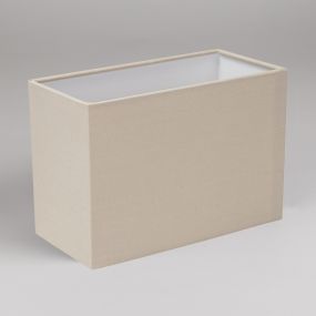 Searchlight Drum - abat-jour - 20 x 10 x 15 cm - beige