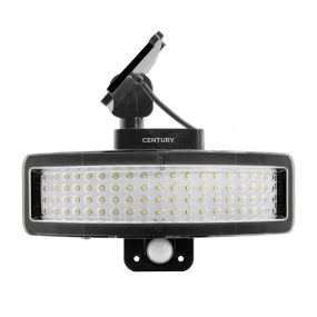 Century Italia Energy - projecteur solaire - 28,5 x 15,5 x 18,2 cm - 7W LED inclus - IP65 - noir