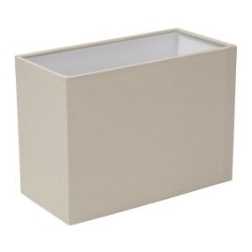 Searchlight Drum - abat-jour - 20 x 10 x 15 cm - beige