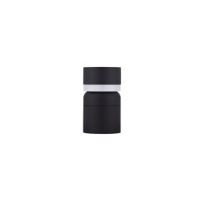 Nova Luce Airy - lampe de jardin - Ø 14,5 x 25 cm - 8W LED inclus - IP65 - noir sablé