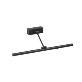 Faro Magritte - applique murale - 45 x 22,4 x 4 cm - 8W LED inclus - noir mat