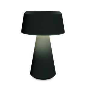 ONE Light Portable Trendy Light - lampe de table rechargeable - Ø 15 x 22 cm - 3W dimmable LED inclus - IP65 - noir