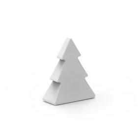 New Garden Pinus - lampadaire solaire rechargeable - 30 x 40 x 19 cm - 5W RGB LED inclus - IP65 - blanc