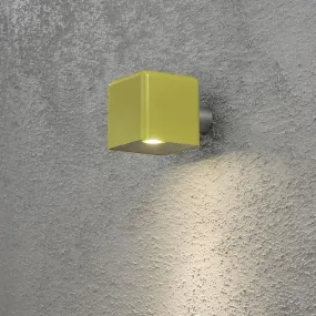 Konstsmide Amalfi - applique murale extérieure - 10 x 13 x 10 cm - 3W LED inclus - IP54 - jaune