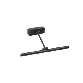 Faro Magritte - applique murale - 30 x 22 x 4 cm - 6W LED inclus - noir mat
