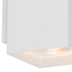 Zuma Line Sandy WL Square - applique murale - 8 x 10 x 14 cm - blanc