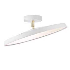 Design for the People Kaito 2 Pro 40 - plafonnier - Ø 38,5 x 11,8 cm - 24W dimmable LED inclus - blanc