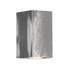 Nordlux Canto Maxi Kubi 2 - applique murale extérieure - 8,5 x 16 cm - IP44 - acier galvanisé