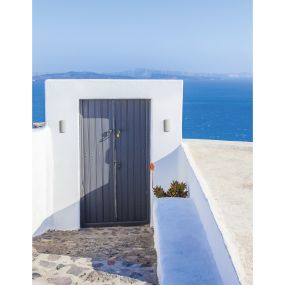 Nova Luce Lido - applique murale extérieure - 8,6 x 10 x 18 cm - IP65 - blanc