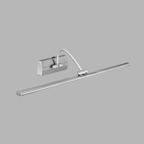 Searchlight LED Picture Lights - applique murale avec interrupteur - 64 x 11 cm - 5W LED inclus - argent satiné