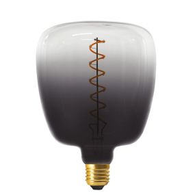 Daylight Italia Coriandoli Apple Lampe LED - Ø 14 x 20 cm - E27 - 4W dimmable - noir/transparent
