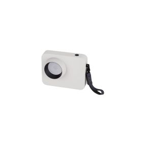 Nova Luce Kedros - lampe à poser -  14 x 11 x 5 cm - 3W dimmable LED inclus - blanc