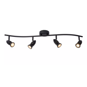 Lucide Caro - spot en saillie - 78 x 9 x 13 cm - noir