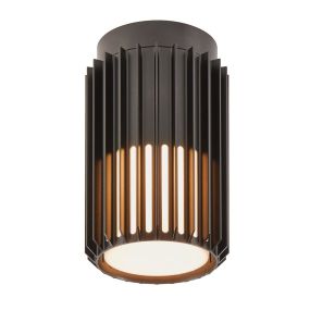 Nordlux Aludra N - plafonnier d'extérieur - Ø 12,4 x 18,8 cm - IP54 - noir