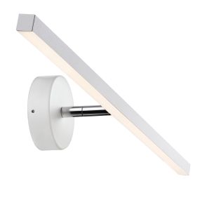 Nordlux Ip S13 60 - lampe murale - 60,3 x 9 x 11,8 cm - 7,2W LED inclus - IP44 - blanc