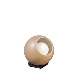 ETH Orb Saturn - lampe de table - Ø 20 cm - noir et taupe
