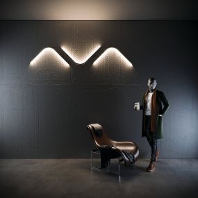 Klus PDS-4-PLUS - Profilé LED - 1,6 x 1,2 cm - noir