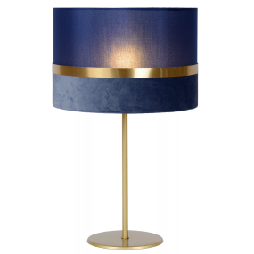 Lucide Extravaganza Tusse - lampe à poser - Ø 30 x 50 cm - bleu