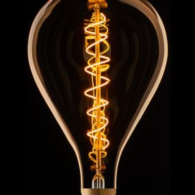 ETH Standard XXL Filament Spiral LED - E27 - 8W dimmable - 2200K - gold