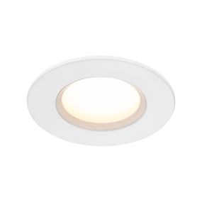Nordlux Dorado - set de 3 - Ø 85 mm, Ø 72 mm encastrable - 5,5W LED dimmable inclus - IP65 - blanc