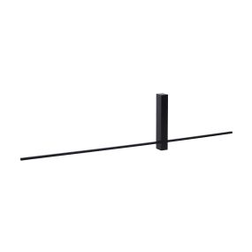 Lucide Segin - applique murale - 90 x 22 x 20 cm - 10W LED inclus - noir