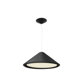 Faro Saigon-in - lampe suspendue - Ø 130 x 76 cm - noir mat