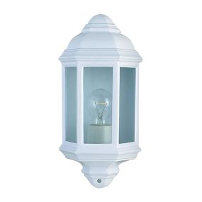 Searchlight Bath - applique extérieure - 17 x 36 cm - IP44 - blanc